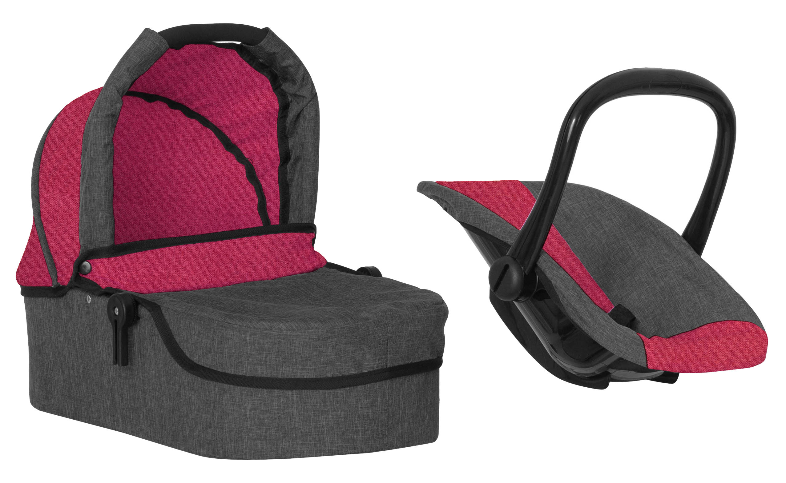 Коляска для кукол Magia 3 в 1 Всё по-настоящему: 