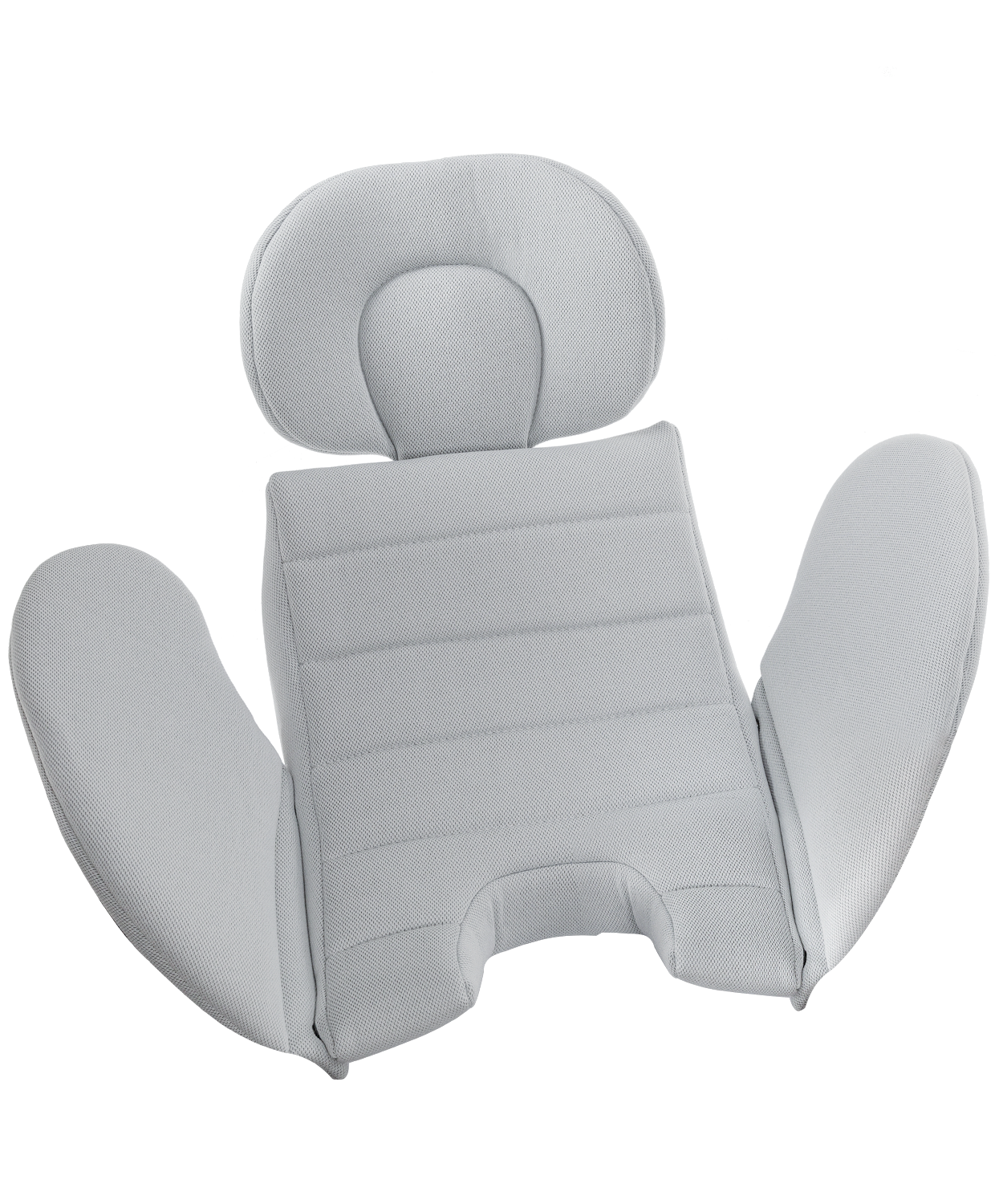 Автокресло Asteroid+ 2025 В комплект входит анатомический вкладыш (для группы 0+) с маленьким регулируемым подголовником и отстегивающимися боковыми подушками. Используется для придания более горизонтального положения малыша в автокресле.