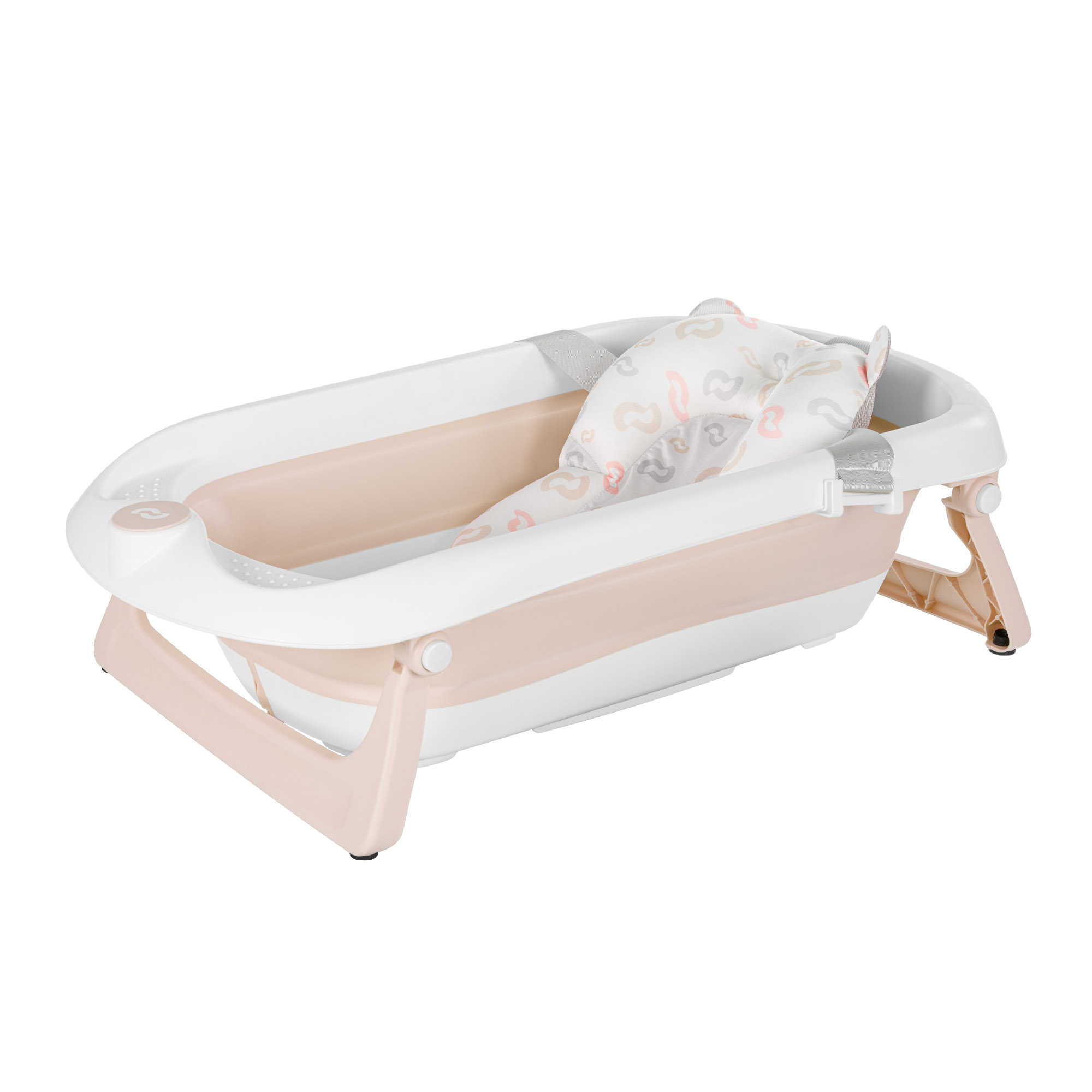 Складная силиконовая ванночка Mira с анатомическим вкладышем.