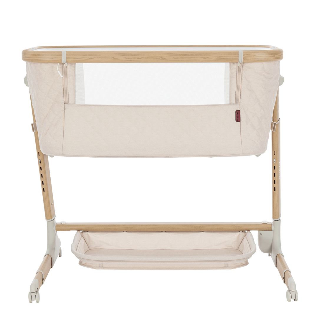 Приставная кроватка Prima 2024 ANIM Prima - современная детская кроватка с выразительным дизайном и комфортным спальным местом. 