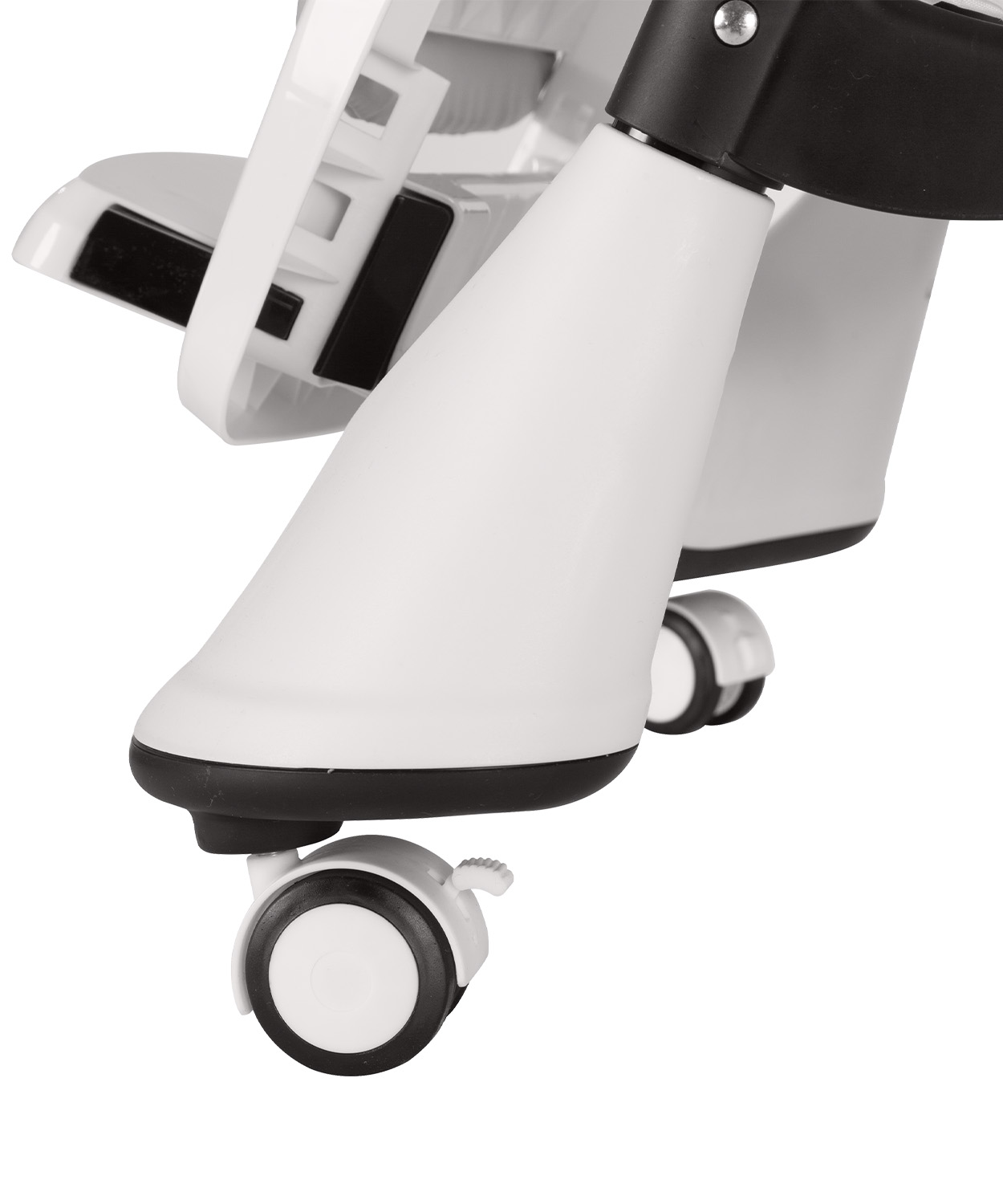 Стульчик для кормления Stella 2023 Колёса с блокираторами для транспортировки по помещению. 