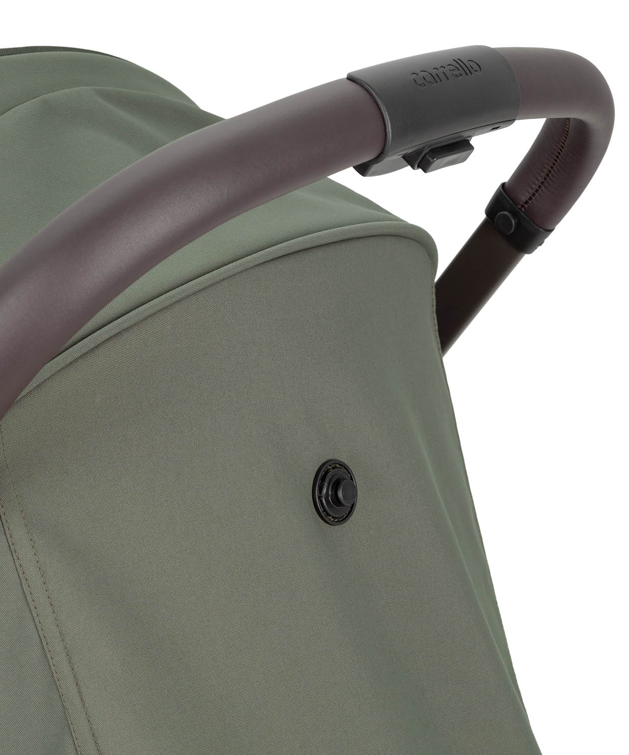 Универсальная коляска Magia 2 в 1 2025 кнопку разблокировки и кнопку складывания