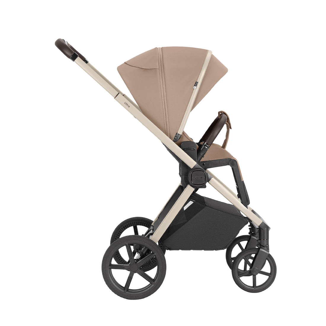 Универсальная коляска Ultra 2 в 1 2025 ANIM Прогулочный блок складывается текстилем внутрь - сиденье останется всегда чистым.