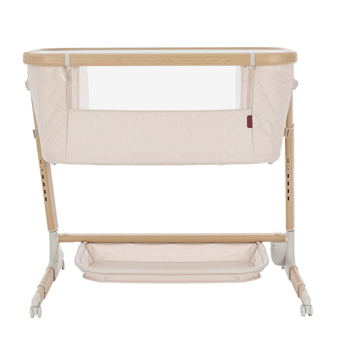 Приставная кроватка Prima 2024 ANIM Prima - современная детская кроватка с выразительным дизайном и комфортным спальным местом. 