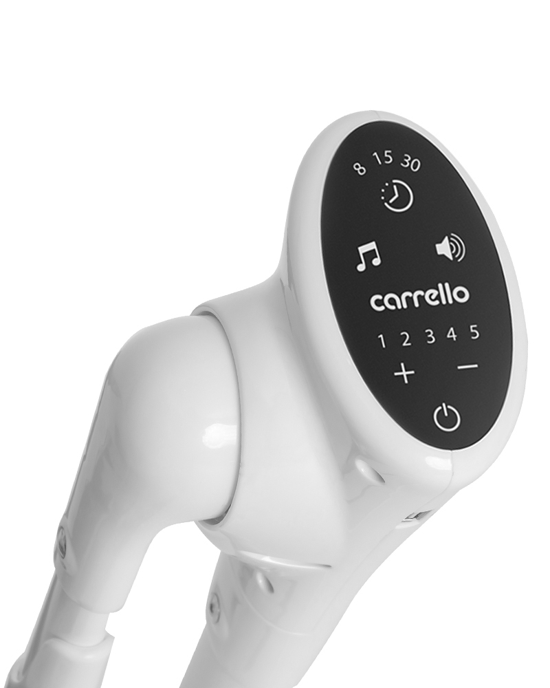 Стульчик-качели Triumph 2023 Управляйте устройством с помощью сенсорной панели!