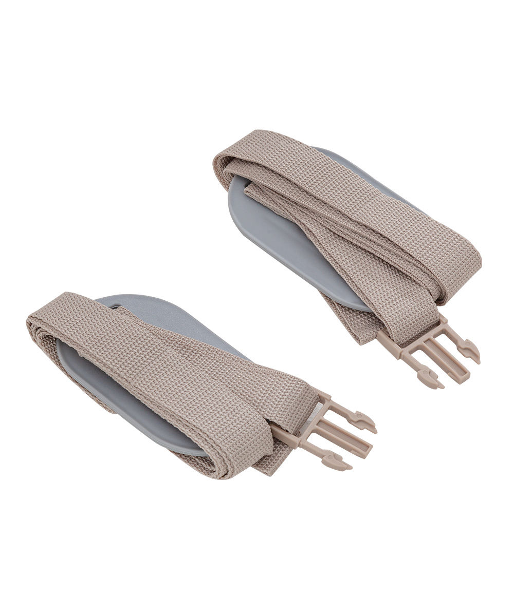 Приставная кроватка Luna 2024 Крепёжные ремни надёжно крепят кроватку к родительской.