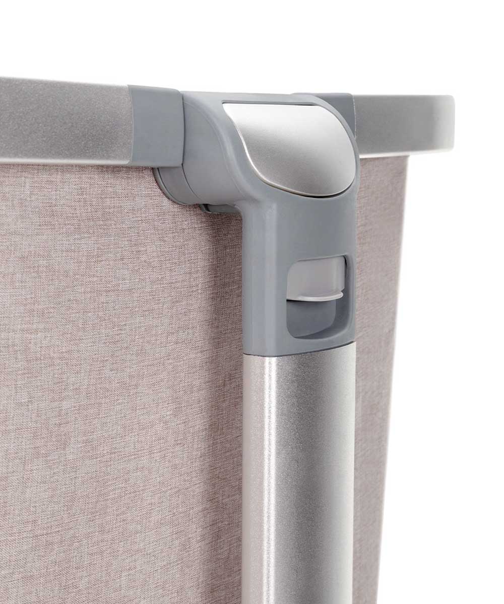 Приставная кроватка-манеж Aria 3 в 1 2026 Копки изменения высоты и сложения кроватки.