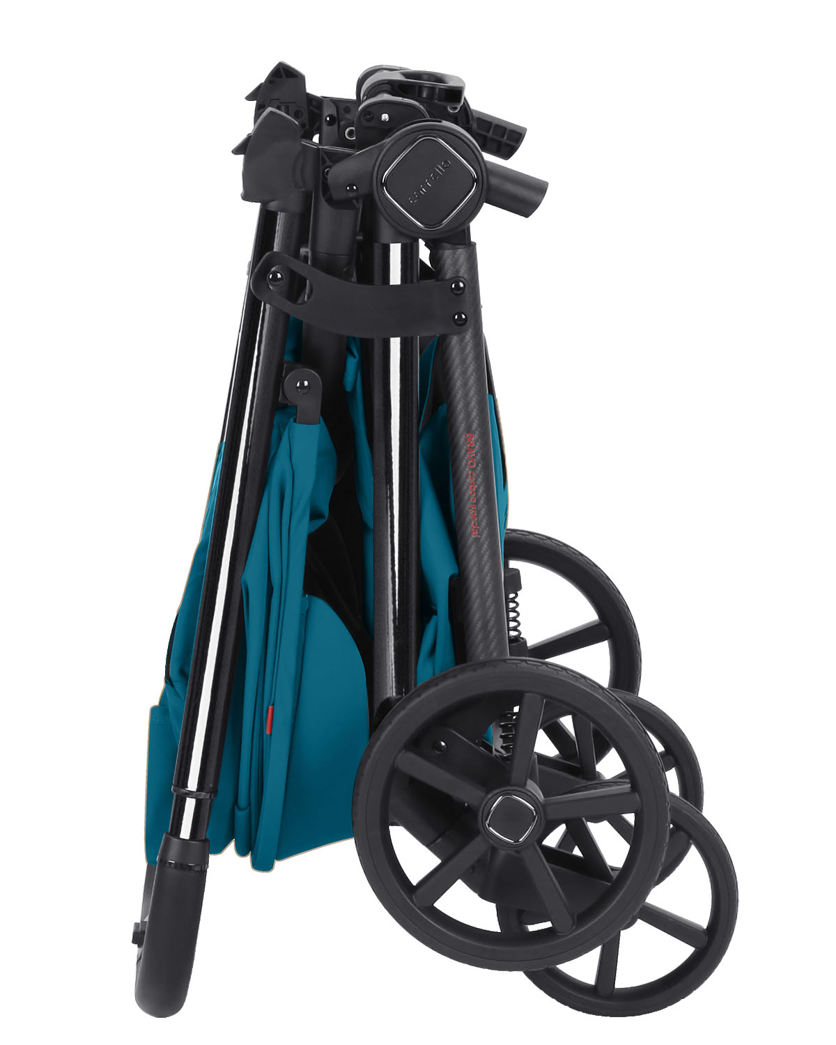 Прогулочная коляска Bravo Carbon 2025 Коляска складывается сидением внутрь