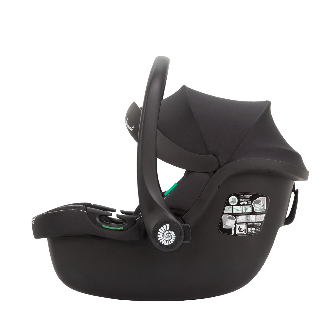 Автокресло Ammonite + base 2024 ANIM Регулируемая ручка.