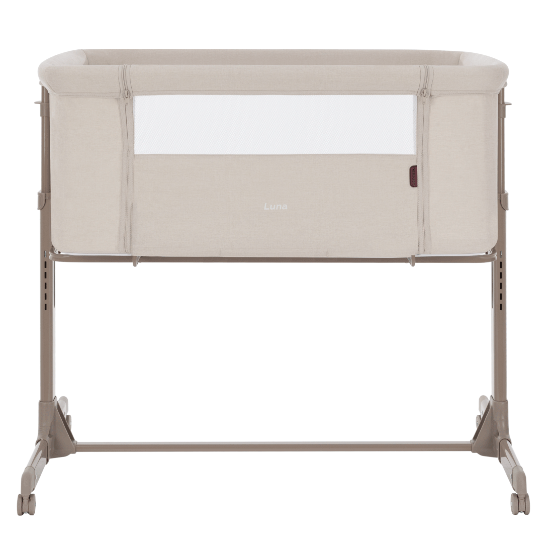 Приставная кроватка Luna 2024 ANIM Высота кроватки регулируется в 6-ти положениях. 